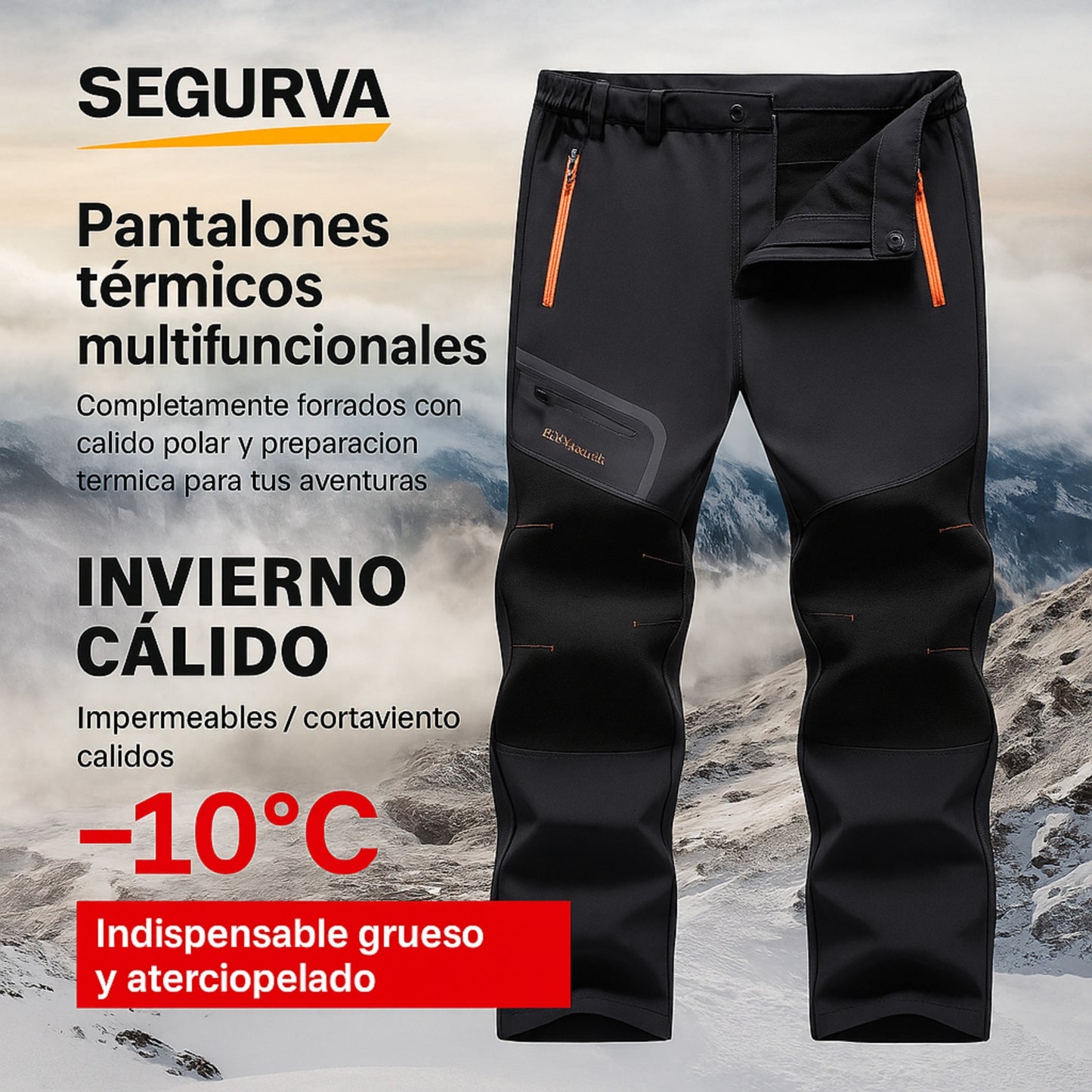 Segurva™ | Pantalón Impermeable